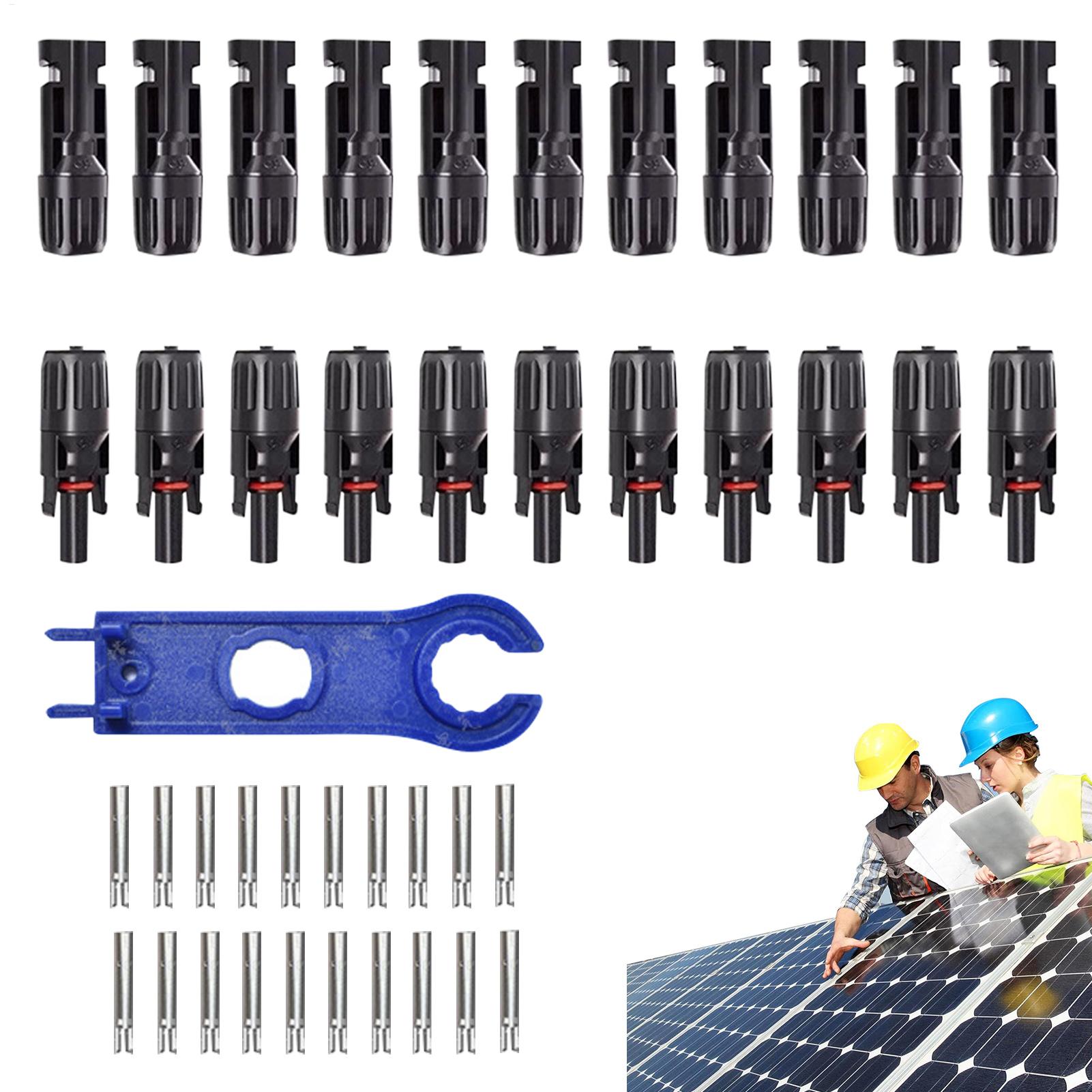 Outdoor Power Board - 10 Par Złączy Fotowoltaicznych MC4 Wodoodporne