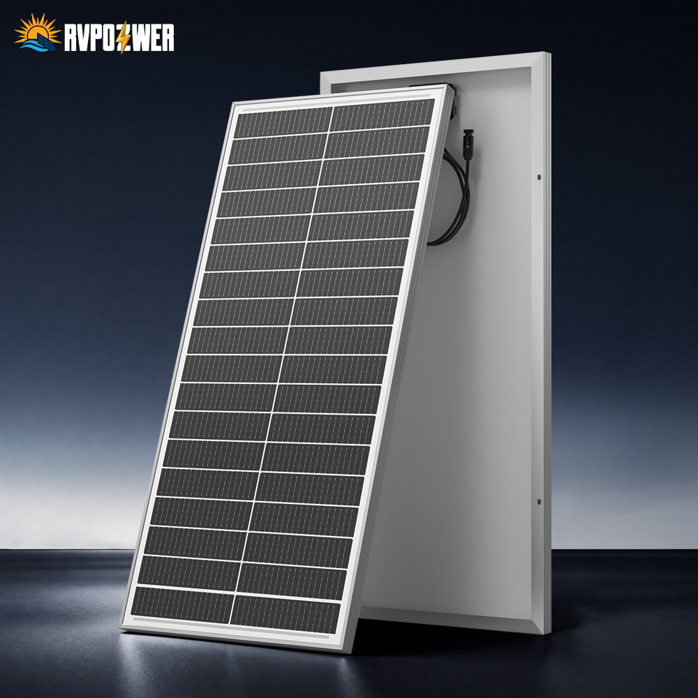 Outdoor Power Board - RVPOZWER 100W 12BB Sztywne Panele Solarne