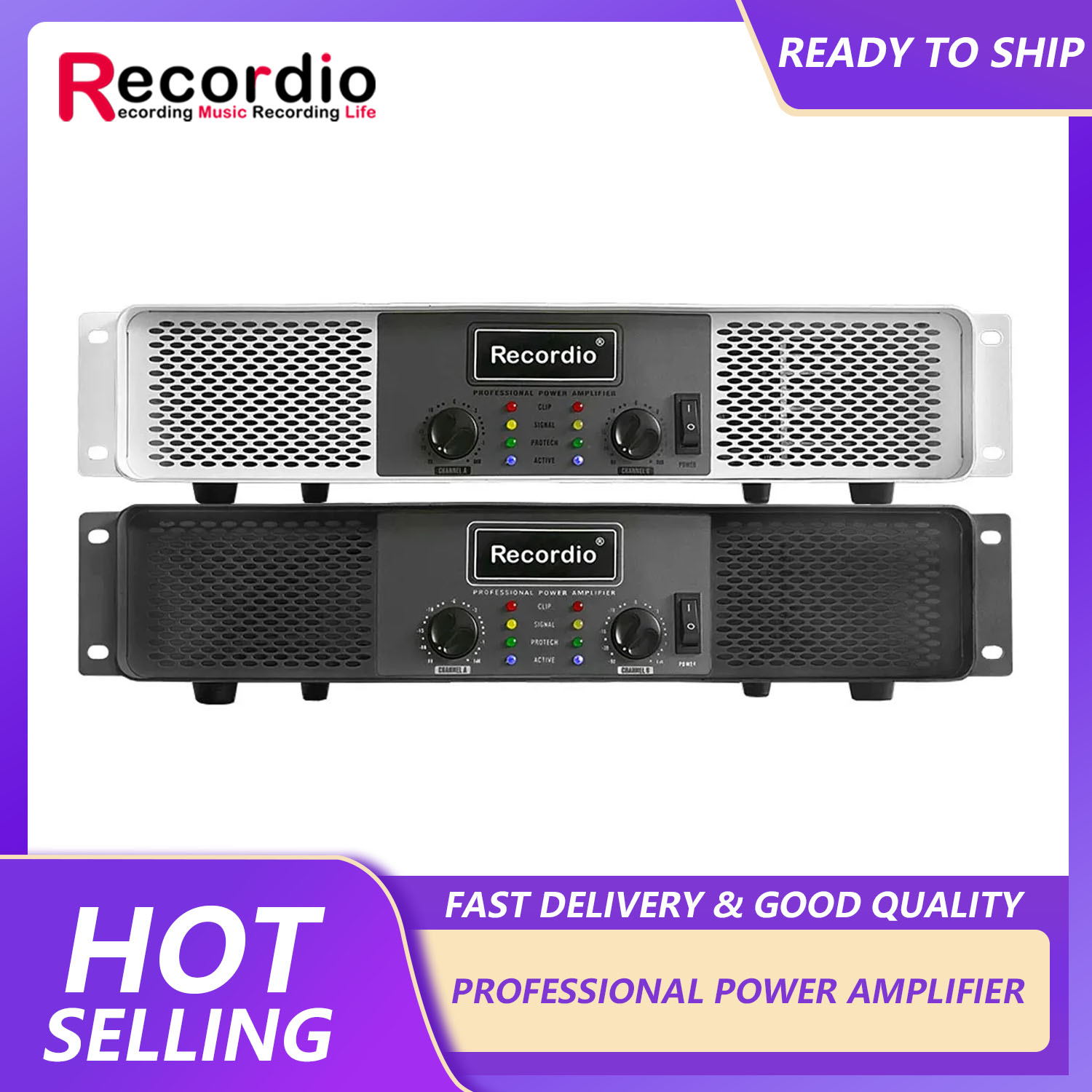 Outdoor Power Amplifier - GAP-802 Profesjonalny wzmacniacz mocy 850 W