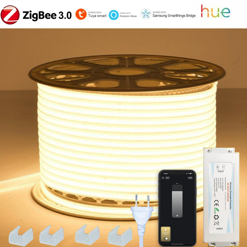 Outdoor Power Point Zigbee - ZIGBEE 3.0 220V COB LED Strip
