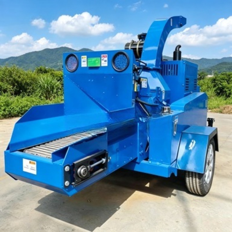 Garden Shredder Chipper - Gorąca Wyprzedaż 6-calowa Przemysłowa Rozdrabniarka do