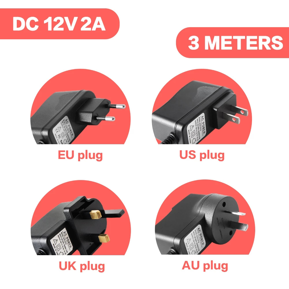 DC 12V 2A 3 metry długości zas – Outdoor Power Supply 12V recenzja i cena