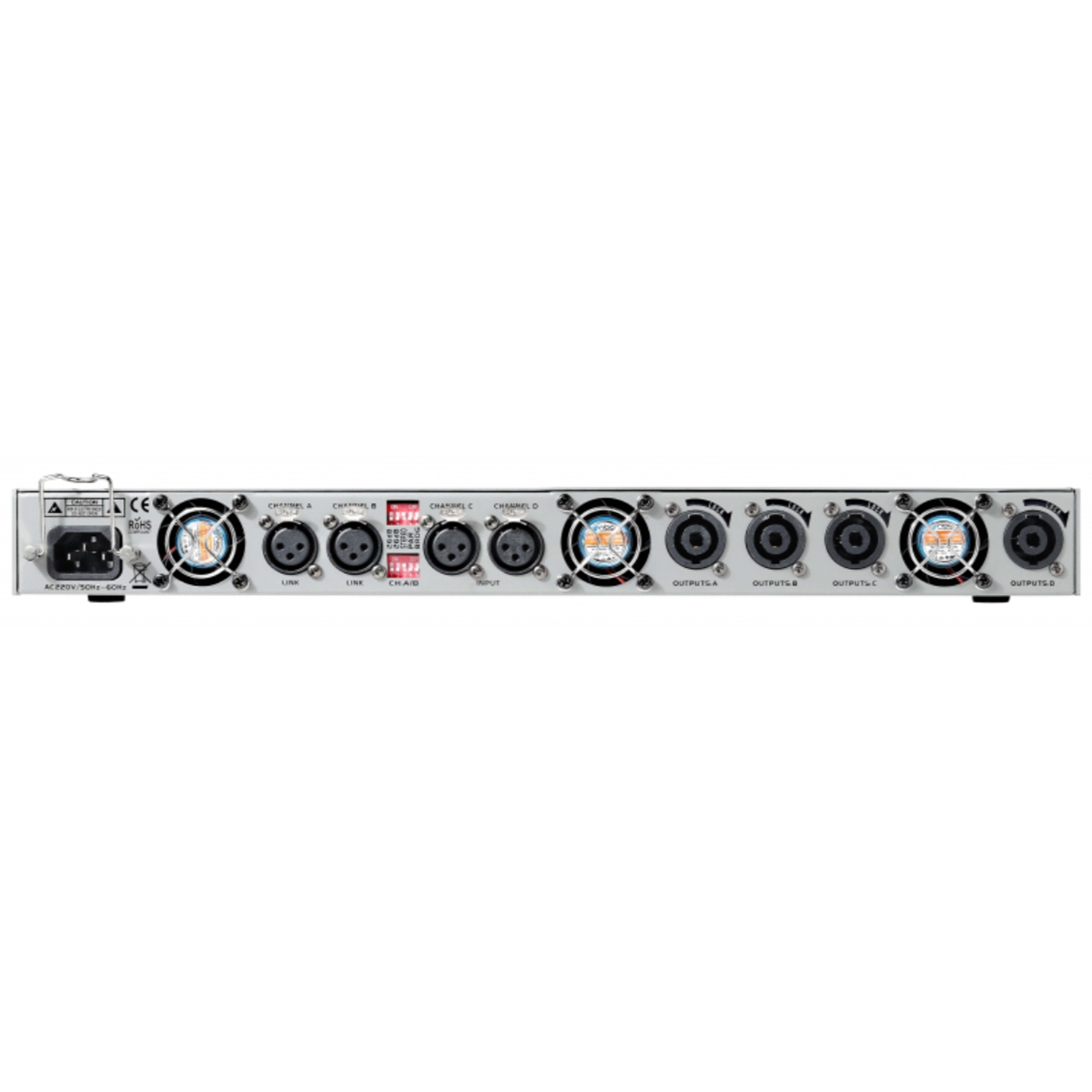 Wzmacniacz cyfrowy 1U, 4-kanał – Outdoor Power Amplifier recenzja i cena