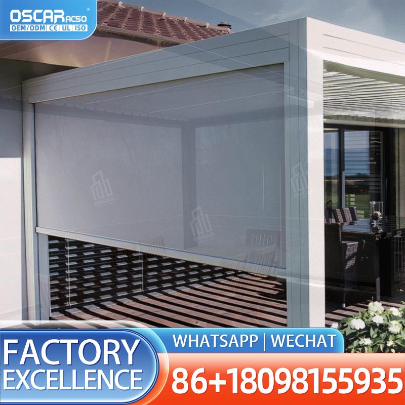 Elektryczne rolety zasilane ba – Outdoor Power Roller Shades recenzja i cena