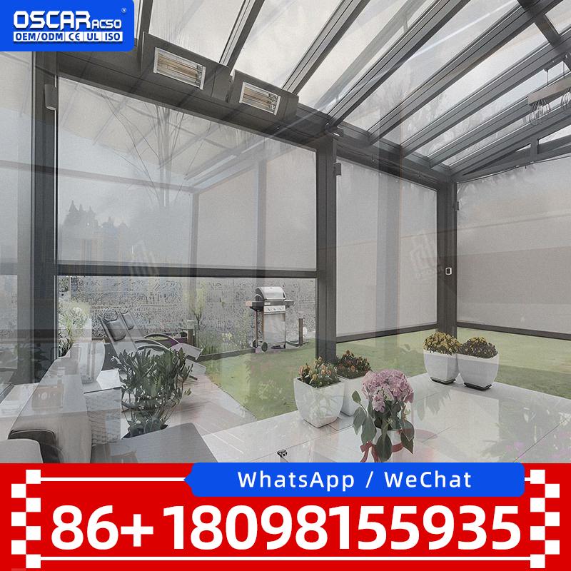 Elektryczne rolety zasilane ba – Outdoor Power Roller Shades recenzja i cena