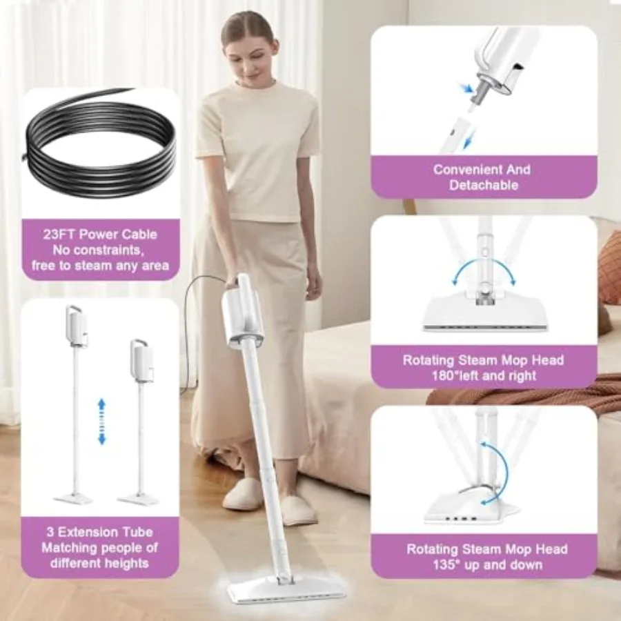 ApexTP7-in-1 Mop parowy 1200W  – Outdoor Power Mop recenzja i cena