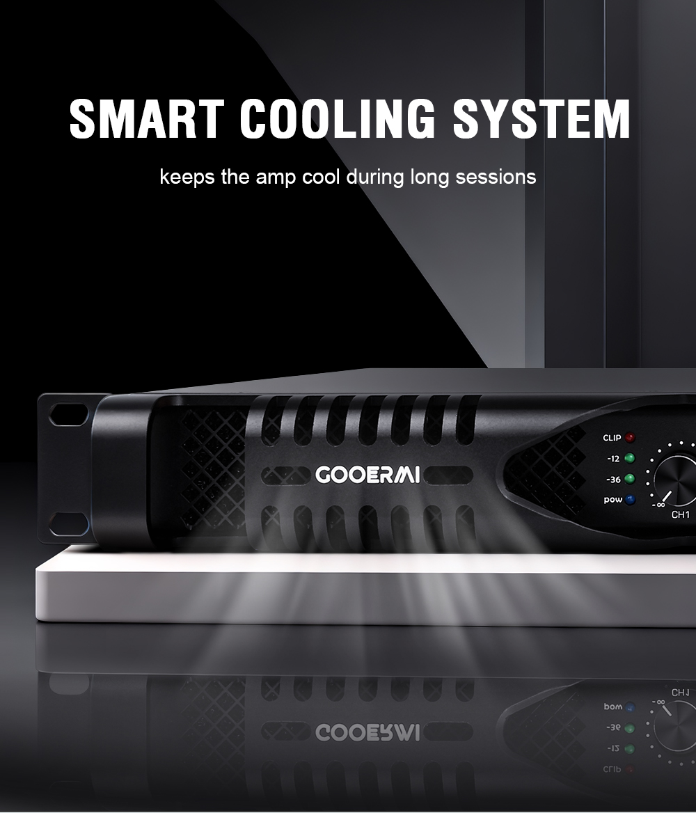 Wzmacniacz mocy Gooermi DZ1300 – Outdoor Power Amplifier recenzja i cena