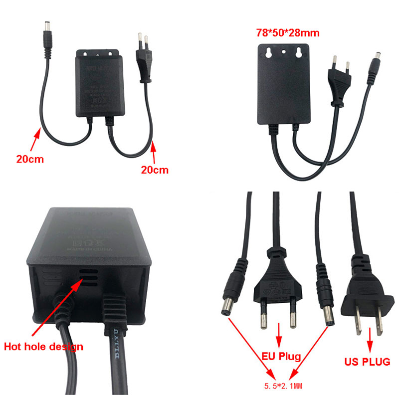 Zasilacz US/EU zewnętrzny wodo – Outdoor Power Supply 12V recenzja i cena