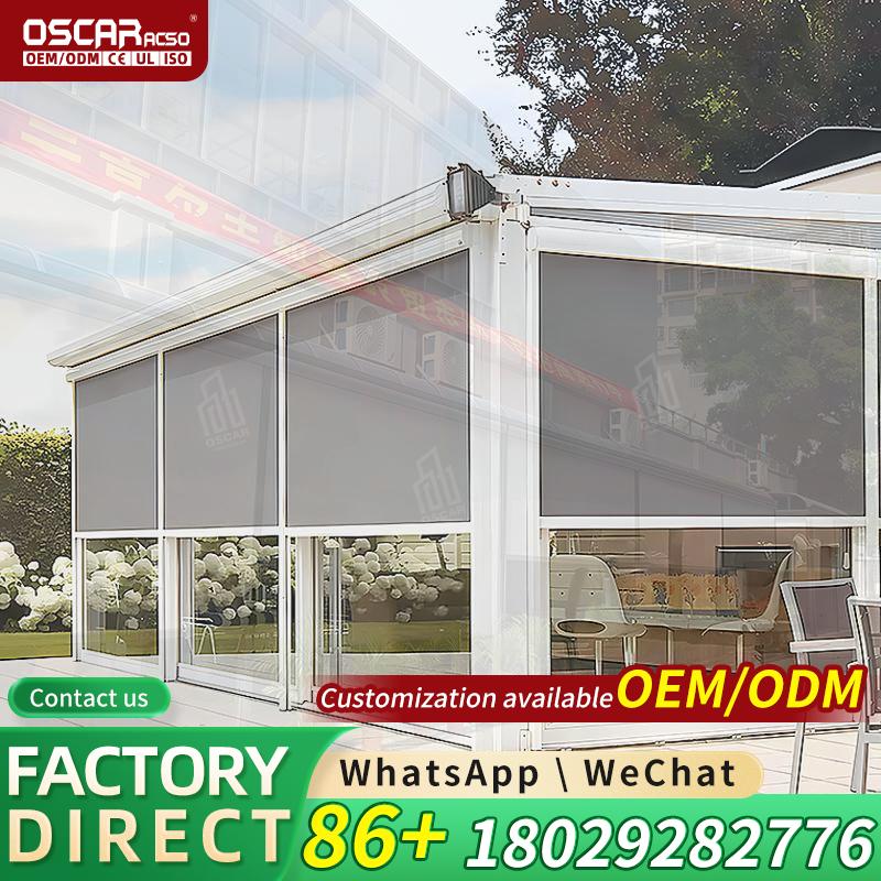 Zestaw do zabezpieczenia weran – Outdoor Power Roller Shades recenzja i cena