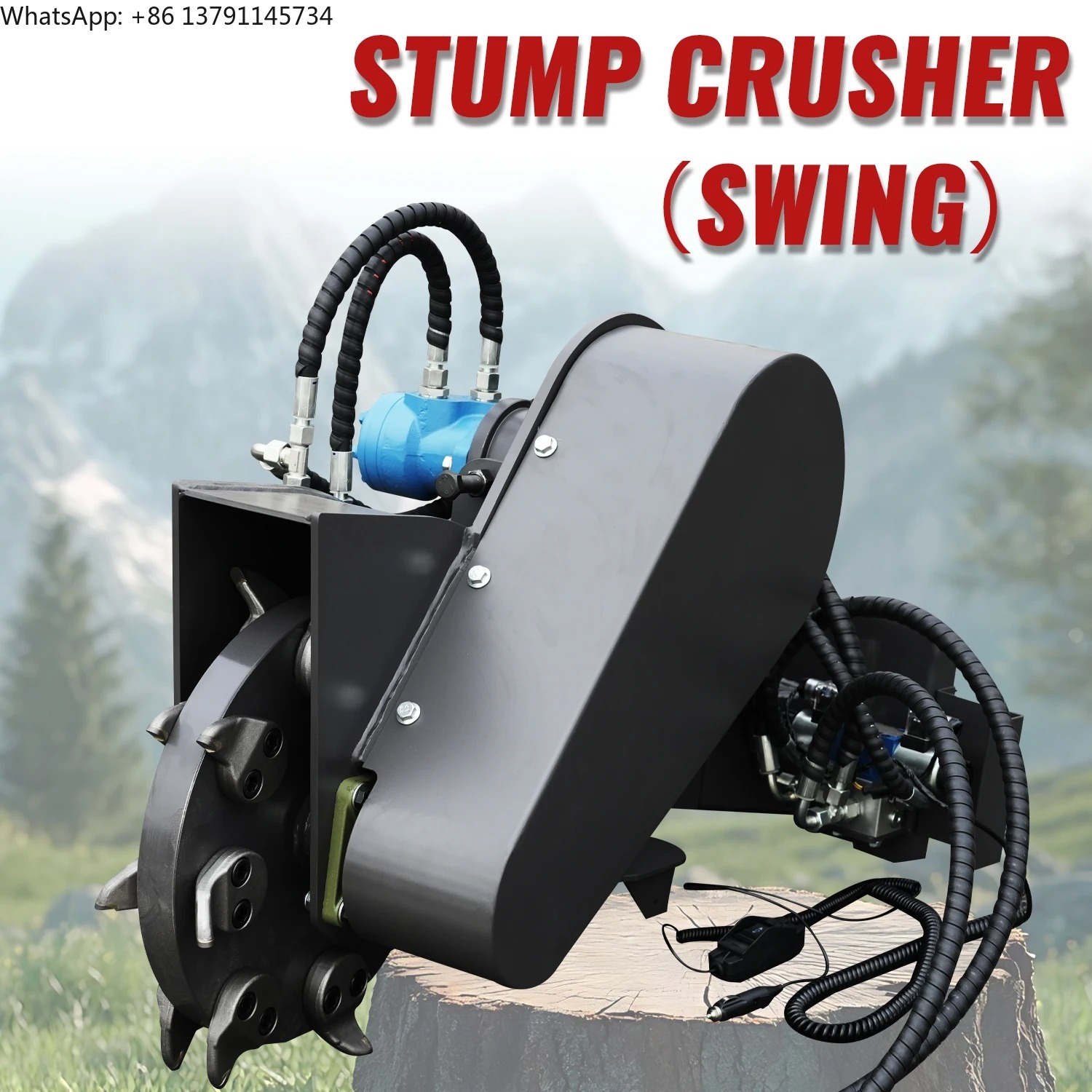 Przystawka do frezowania pni j – Stump Grinder Attachment recenzja i cena