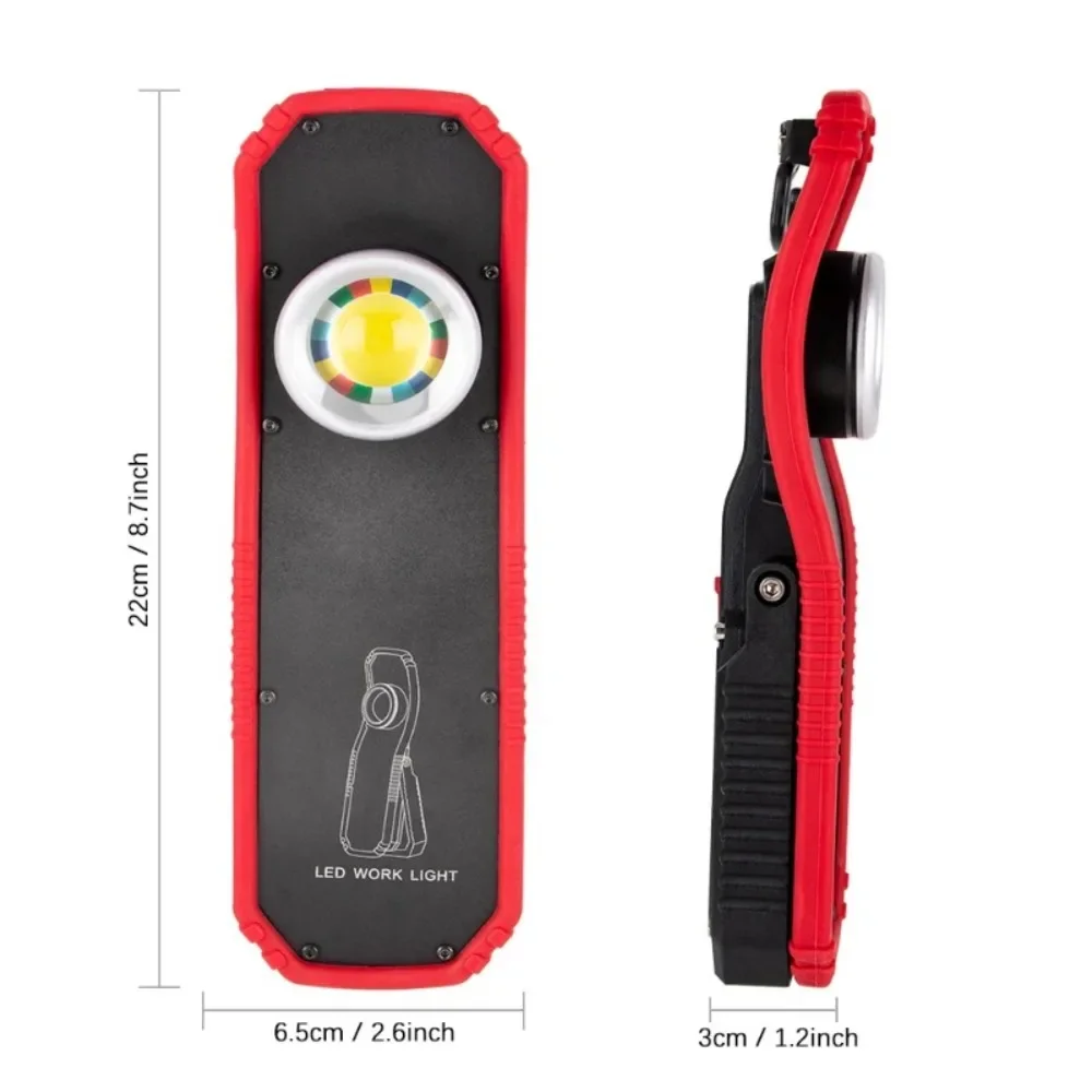 Przenośna latarka LED 60W COB  – Outdoor Power Repair recenzja i cena