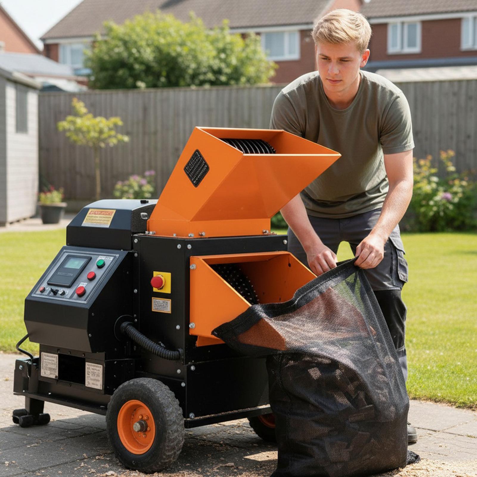 Torba na kruszarkę do drewna,  – Garden Shredder Chipper recenzja i cena