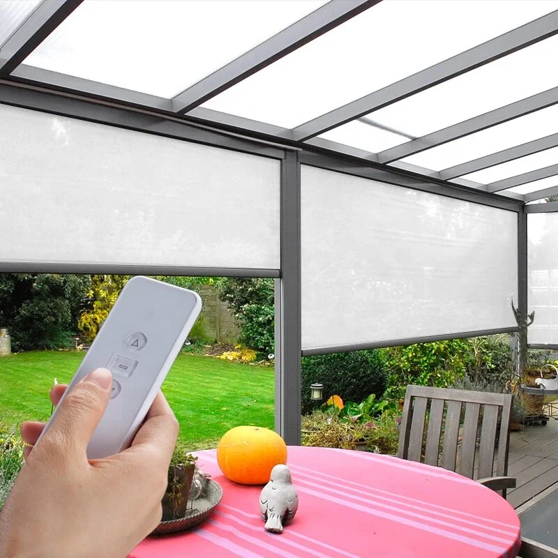 #   Zewnętrzne rolety przeciws – Outdoor Power Roller Shades recenzja i cena